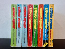 8 Walt Disney JUMBO Comics 26 41 44 61 62 65 70 74 LTB