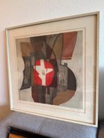 Franz Karl Opitz (1916-1998)  Abstrakte Komposition "Schweiz