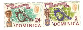 Briefmarken "Fussball". Dominica