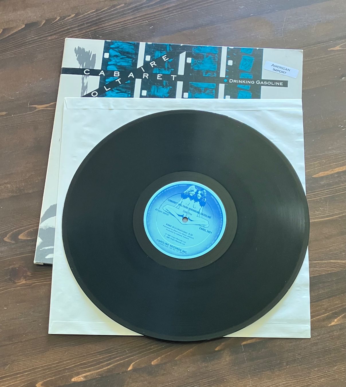 Dischi in vinile: CABARET VOLTAIRE - DRINKING GASOLINE – Usato da steffisburg venduto da Dstauffer 1