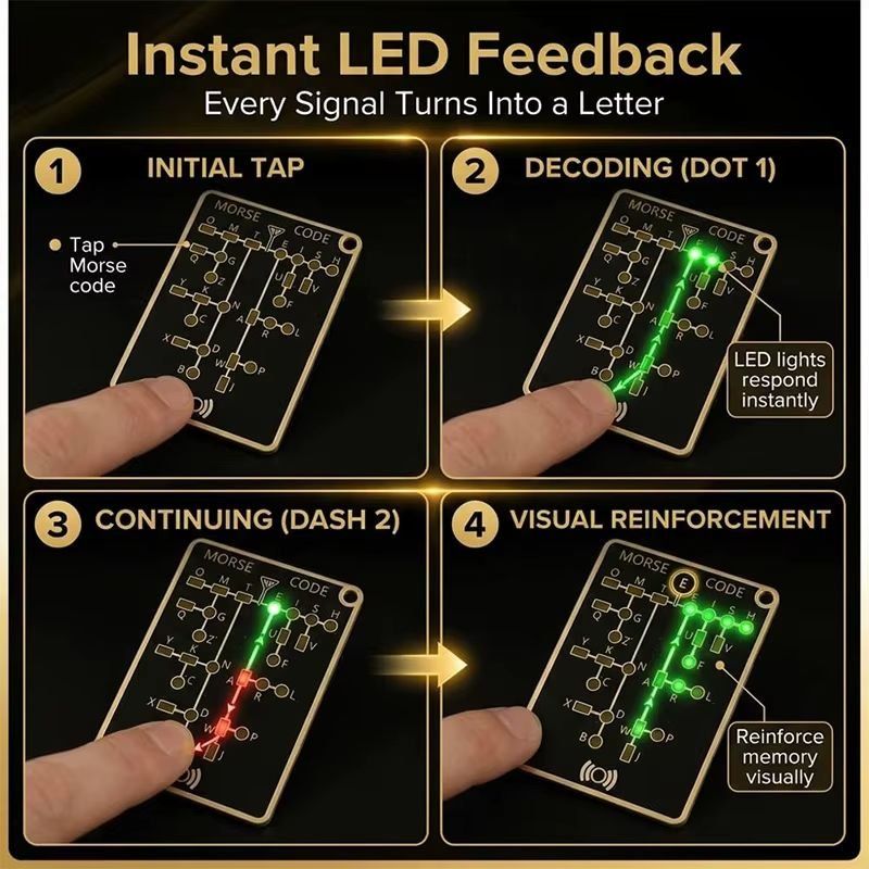 Technique de radiocom: Morse Code Trainer Card – Neuf (Voir description) à Zürich par youelec 6