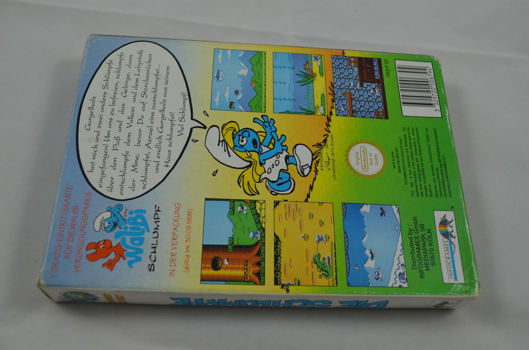 Giochi: Die Schlümpfe NES Spiel CIB (gut) – Usato da Buchs AG venduto da SellAndBuyX 6