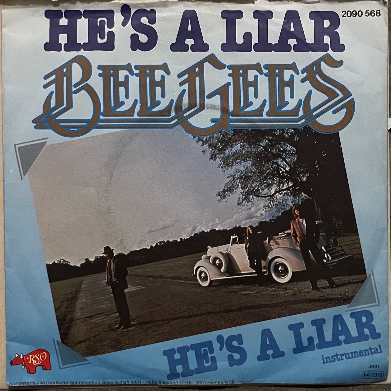 Dischi in vinile: BEE GEES - HE'S A LIAR – Usato da Bussigny venduto da vinyl-pas-cher