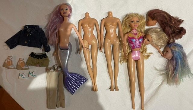 Puppen: Barbies Mattel  + Garderobes – Gebraucht aus Safnern von ncm