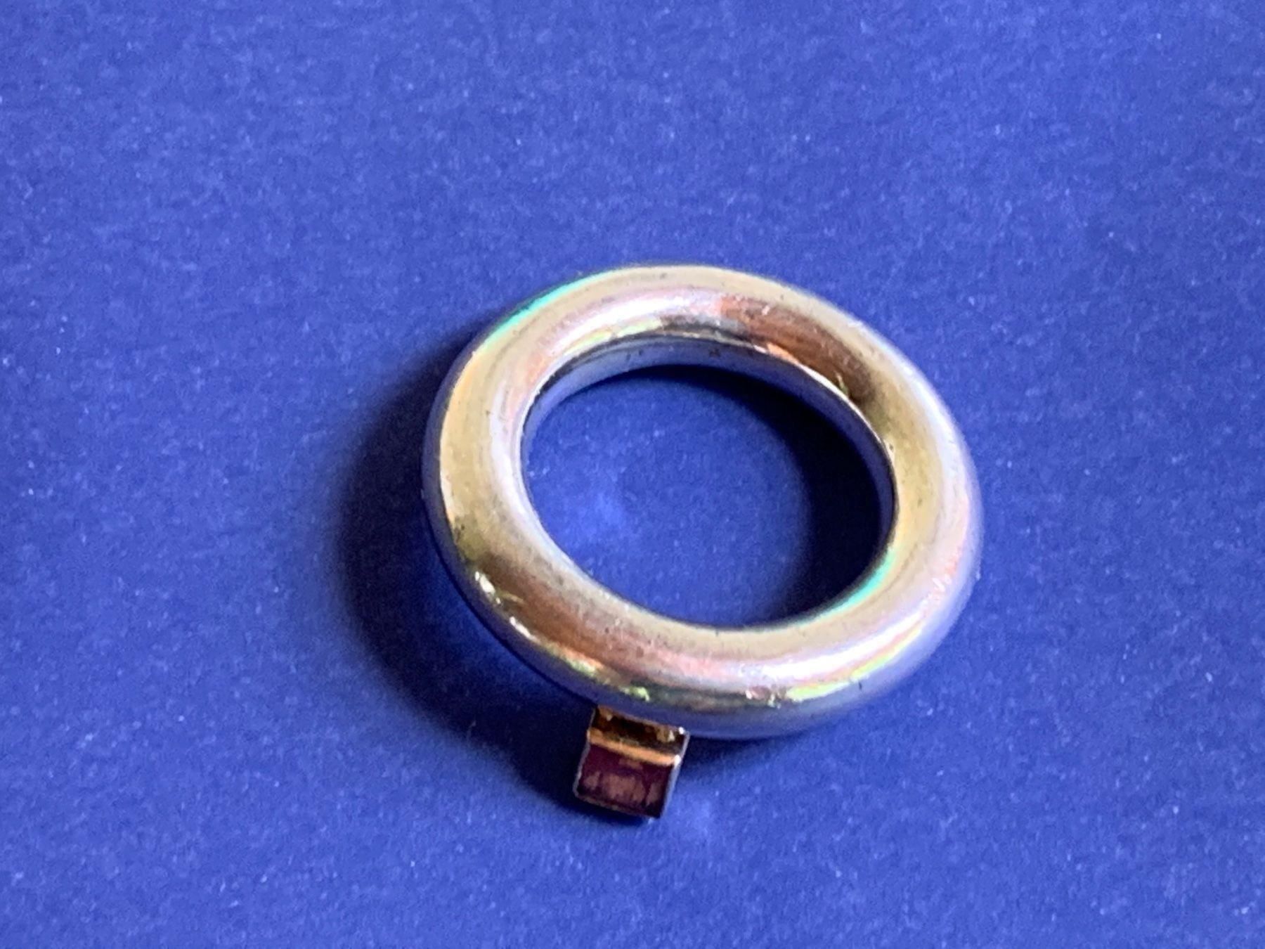 Anelli: Silberring mit CARO RED (Rg 53) – Usato da Dittingen venduto da Bijoubelle 2