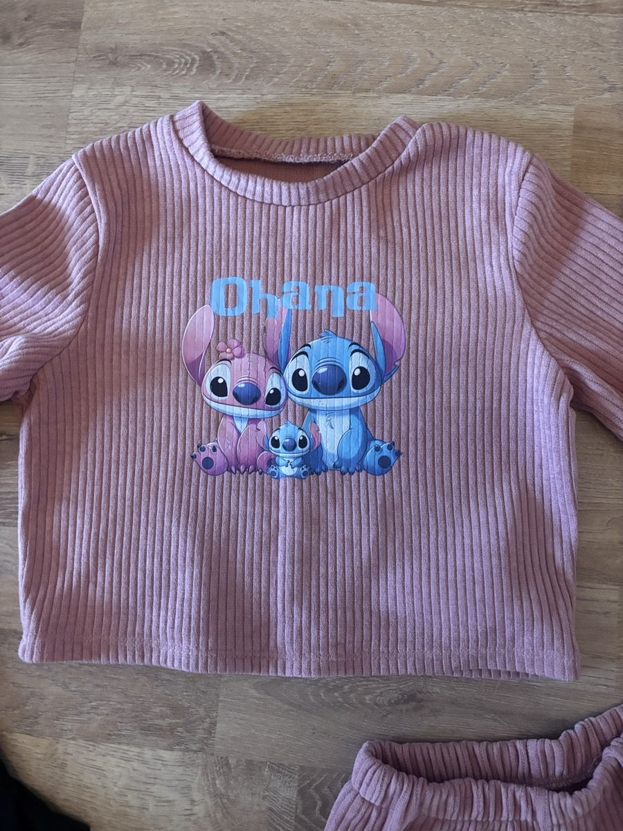 Lotti & Set di vestiti: Mädchen Kleiderpaket: Stitch Pullover, Cordhose & Leggings – Nuovo (secondo la descrizione) da Steffisburg venduto da TelmaG 2