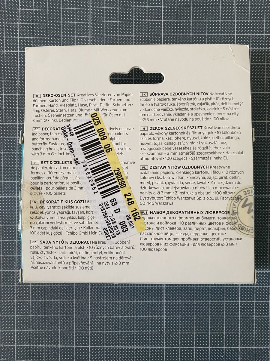 Kit bricolage: Bastel-Set Deko-Ösen von Tchibo – Usato da Flawil venduto da Vera44 3