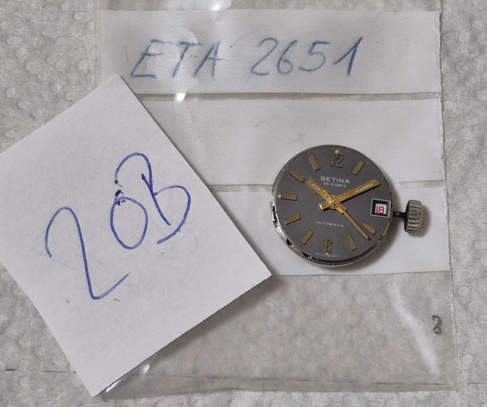 Orologi: Betina, mouvement – Difettoso da Genève venduto da BKYB 3