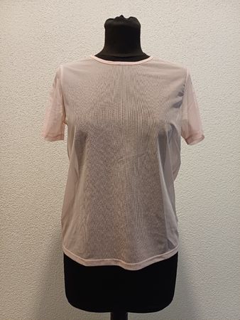 Damen T-Shirt Q/S Mesh rosa kurzarm Grösse XS guter Zustand