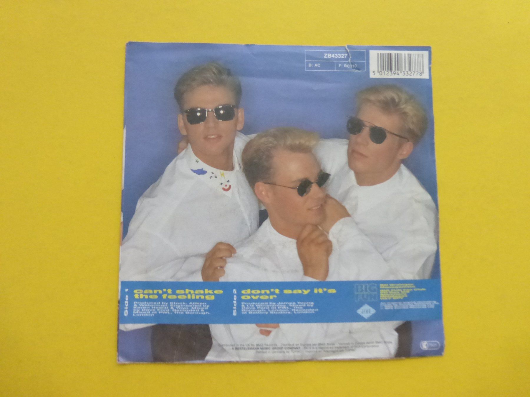 Dischi in vinile: Big Fun – Can't Shake The Feeling – Usato da Zürich venduto da Swiss57 1