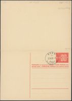 1959 - Ganzsache - Doppelpostkarte - FDC ET - deutsch dt