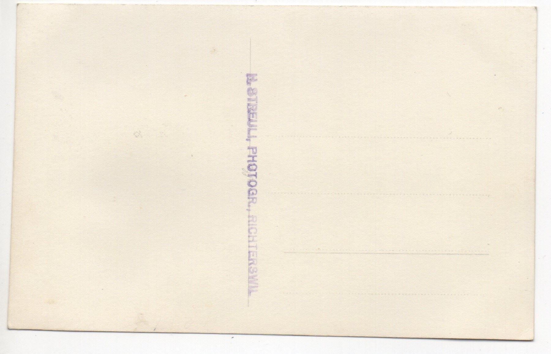 Cartes postales: RICHTERSWIL 2 Männer mit Oldtimer, Auto – Neuf (Voir description) à Jona par philajona 1