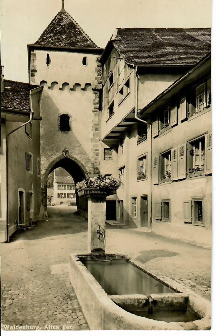 Ansichtskarten: Waldenburg – Gebraucht aus Hochdorf von Ziegel-16