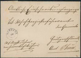 BE Homberg - Zwergstempel - Brief