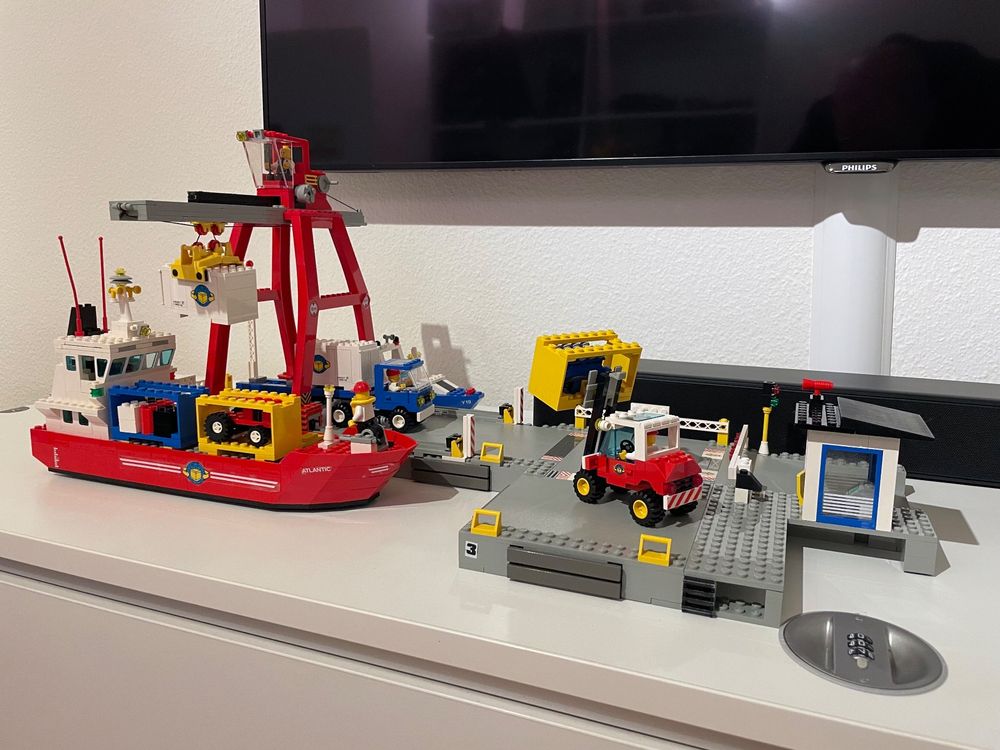 Lego Containerhafen / Launch & Load Seaport 6542 Kaufen auf Ricardo