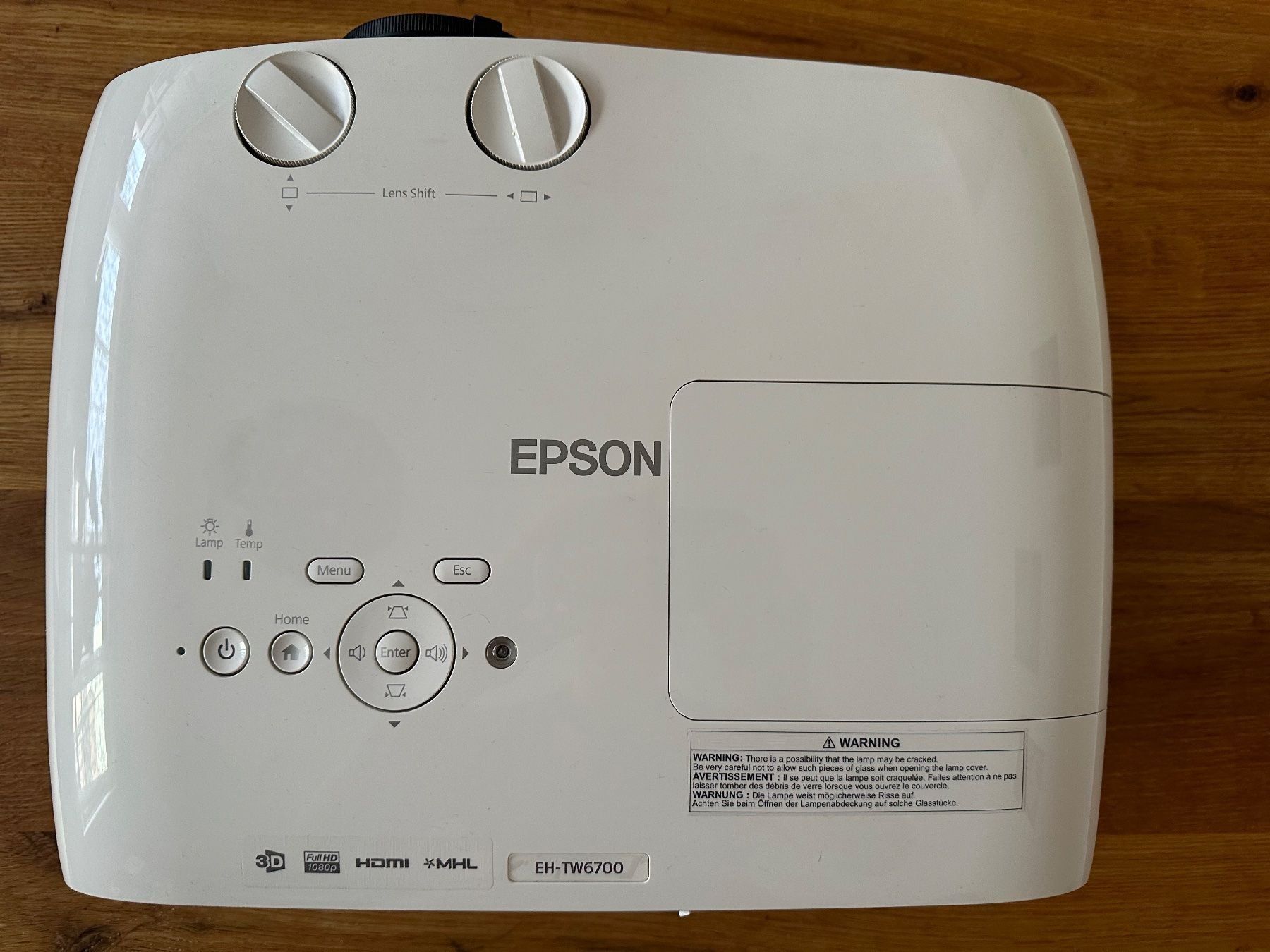 Epson Proiettori: Epson Beamer EH-TW6700 – Usato da Gasel venduto da Golf_48 2