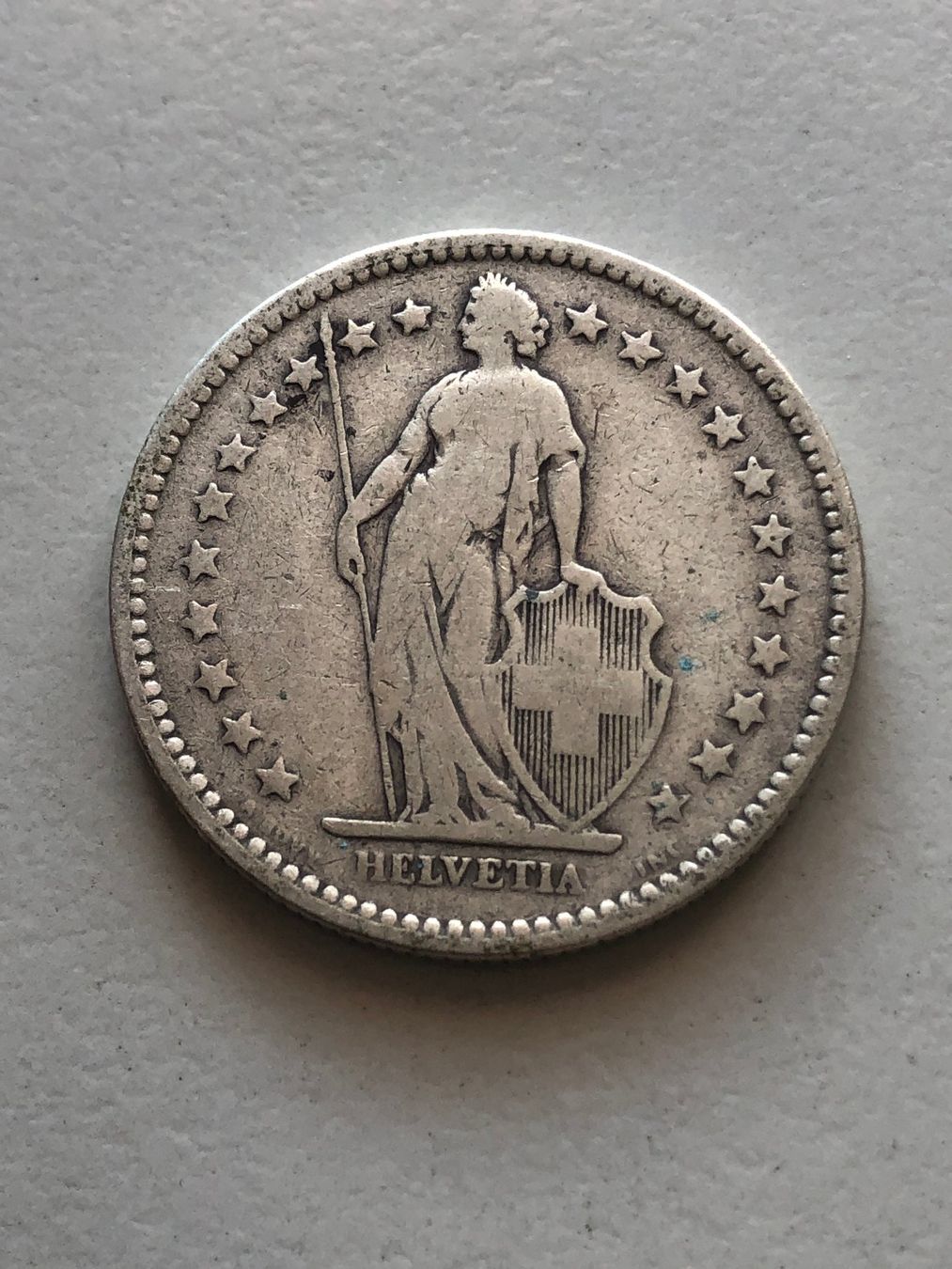 Tutti le monete: 2 Fr. 1894 – Usato da Schötz venduto da Odpa 1