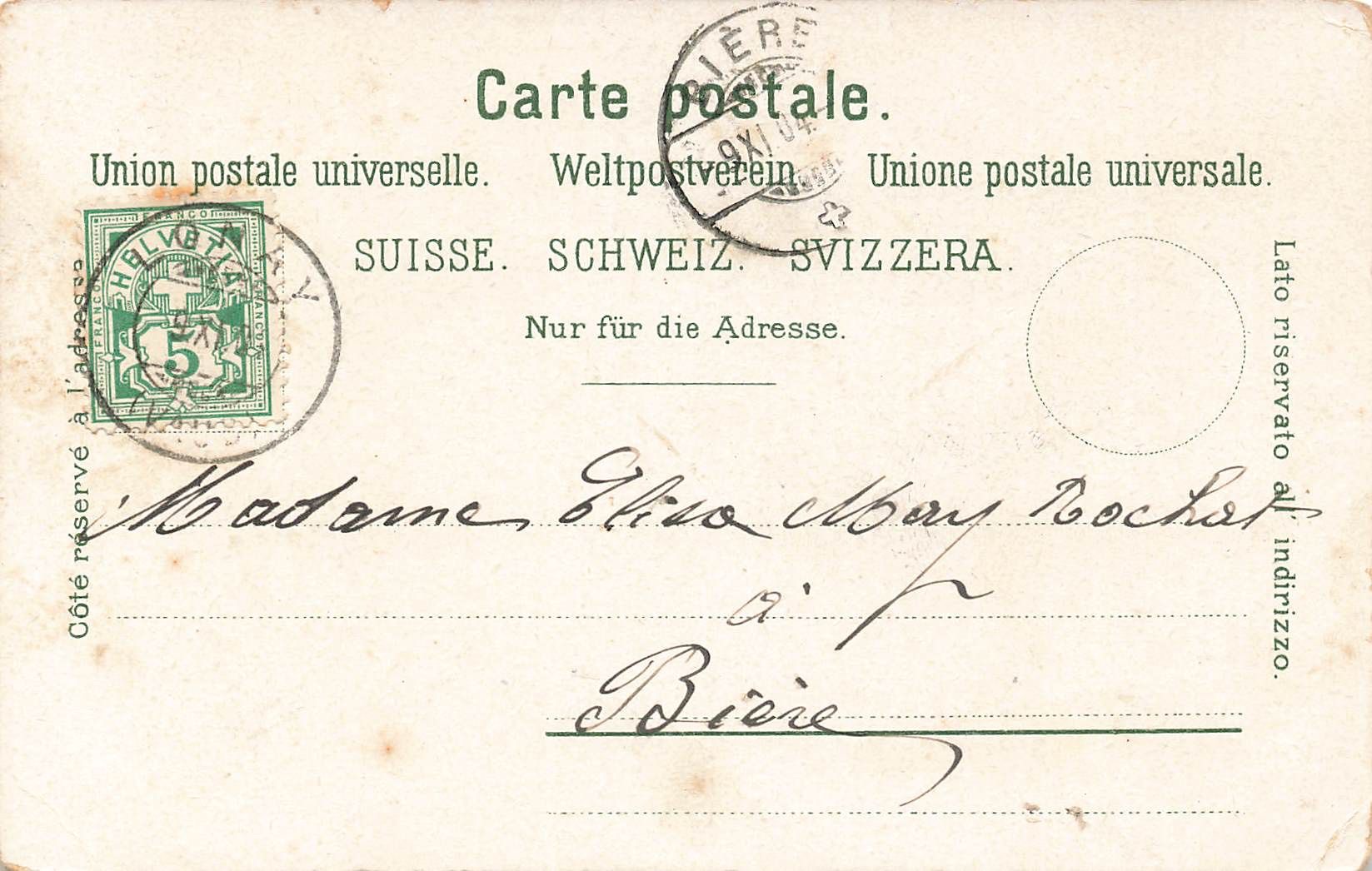 Cartoline postali: Morges rue du lac cote arsenal – Usato da Biasca venduto da Blenio71 1