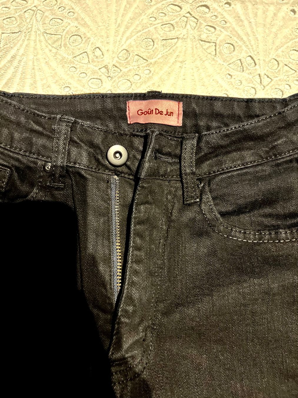 Hosen: Mädchen Jean Hose Schlaghose Schwarz Gr 152 – Gebraucht aus Frenkendorf von Style365 6