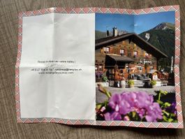 Bon de 50.- auberge de La Tzoumaz