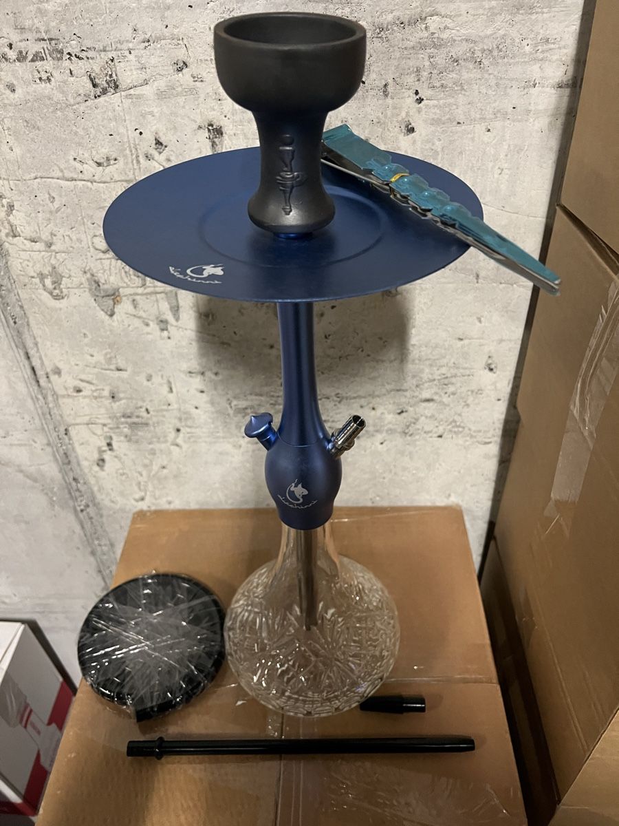 Wasserpfeifen: Dschinni Chucky blue Shisha voll Set – Neu (gemäss Beschreibung) aus Kriens von Delikanli1 3