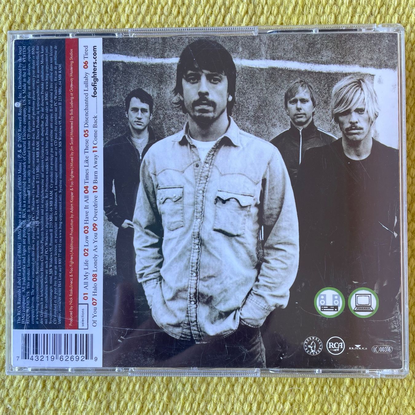 CDs: FOO FIGHTERS-CD+DVD ONE BY ONE – Gebraucht aus Rorschacherberg von CD-Roli 1
