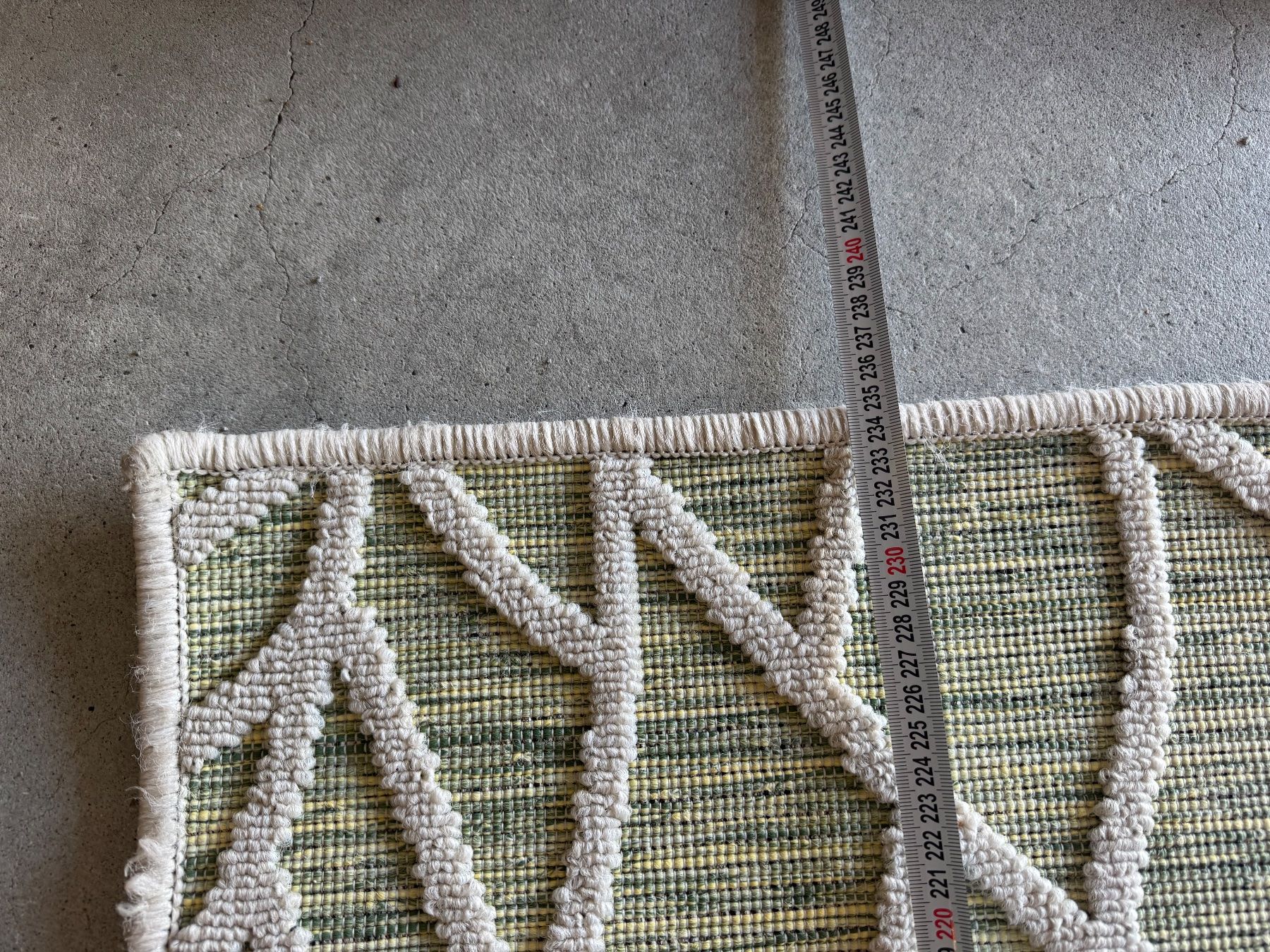 Teppiche: Outdoor Teppich mit Blattmuster grün/beige – Gebraucht aus WettswiL von mpo_hp7y 3