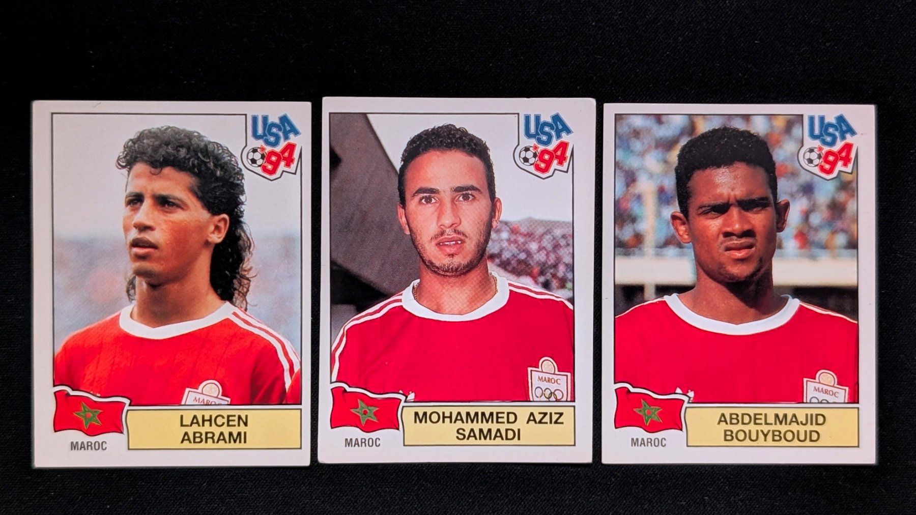 Panini Sammelbilder & Trading cards: Panini USA '94 – Mini lot Maroc – Gebraucht aus Breganzona von Saint_Seiya