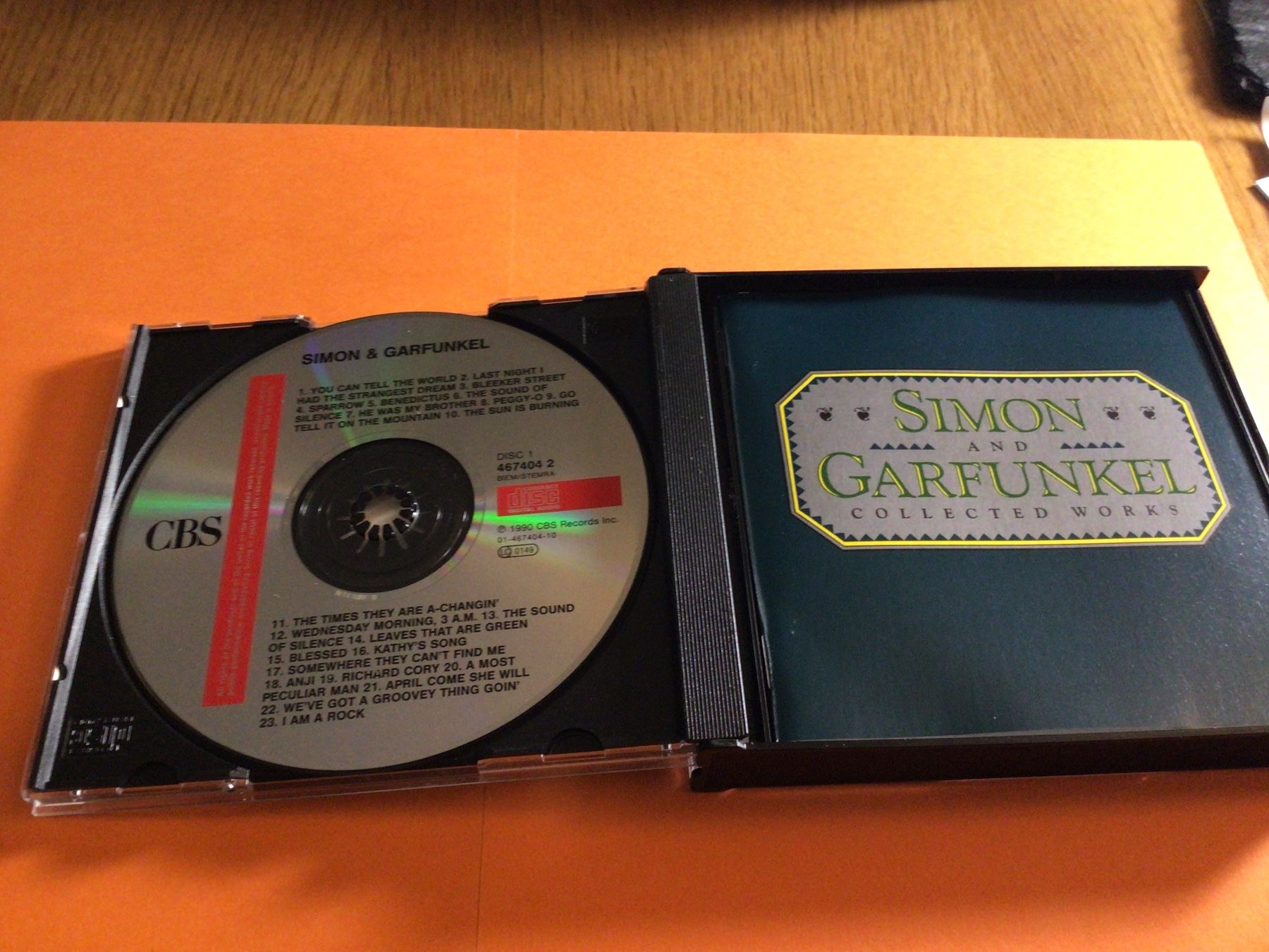 CD: SIMON & GARFUNKEL, Collected Works, 3 CDs, 1990 – Usato da Steinach venduto da Quarkie 1
