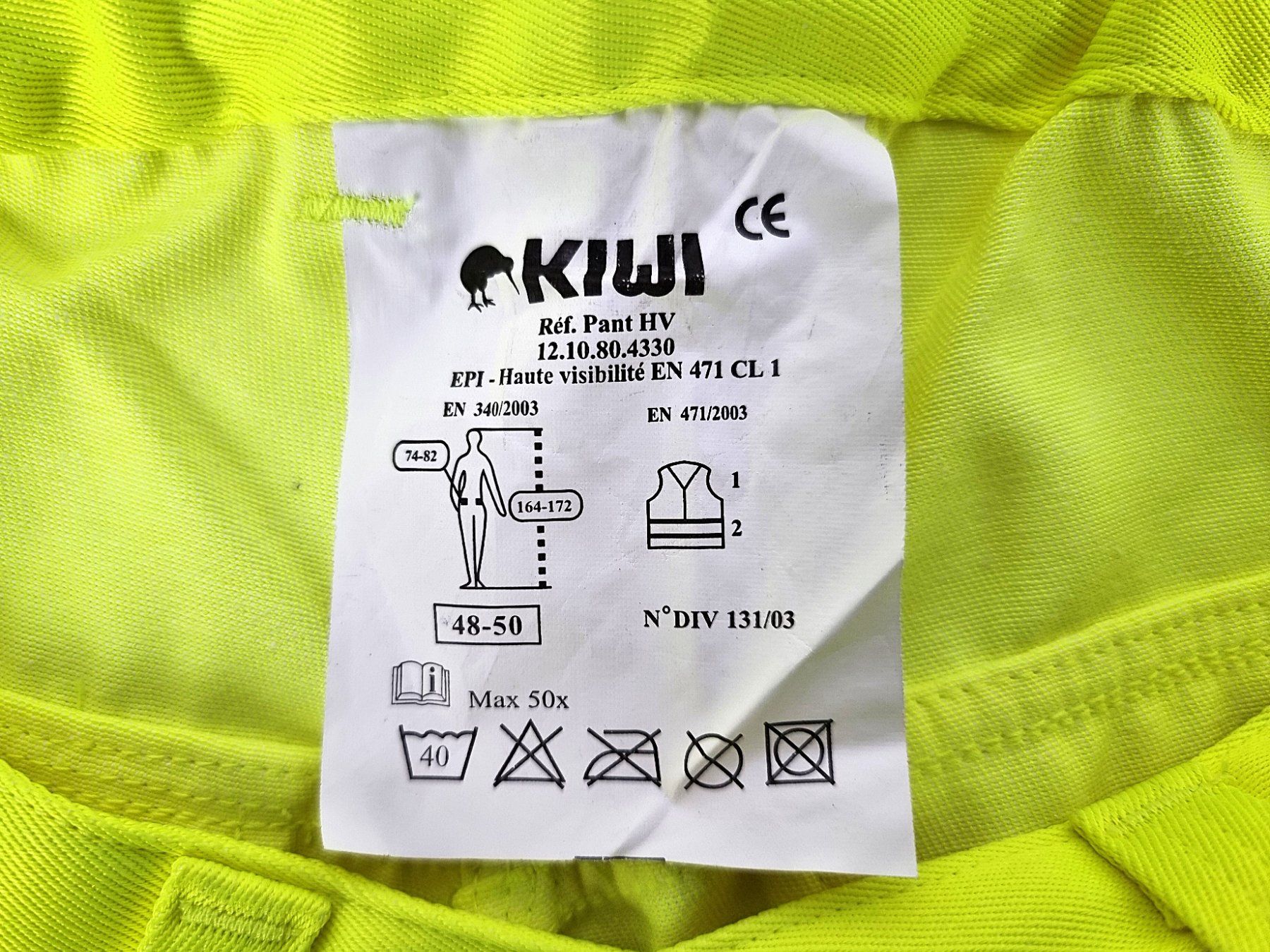 Pantaloni: Warnschutzhose KIWI Gr. 48-50 – Usato da Urtenen-Schönbühl venduto da Restwert_Schoenbuehl 8