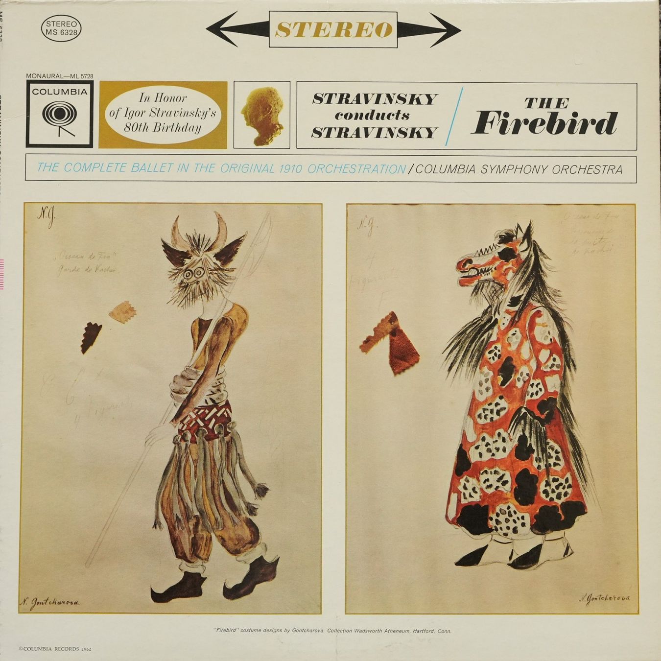 Schallplatten: Columbia MS 6328 / Stravinsky / The Firebird – Gebraucht aus Brunnen von Techfreak1