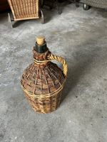 Korbflasche/Weinkorb, Vintage, für Sammler, Top Zustand