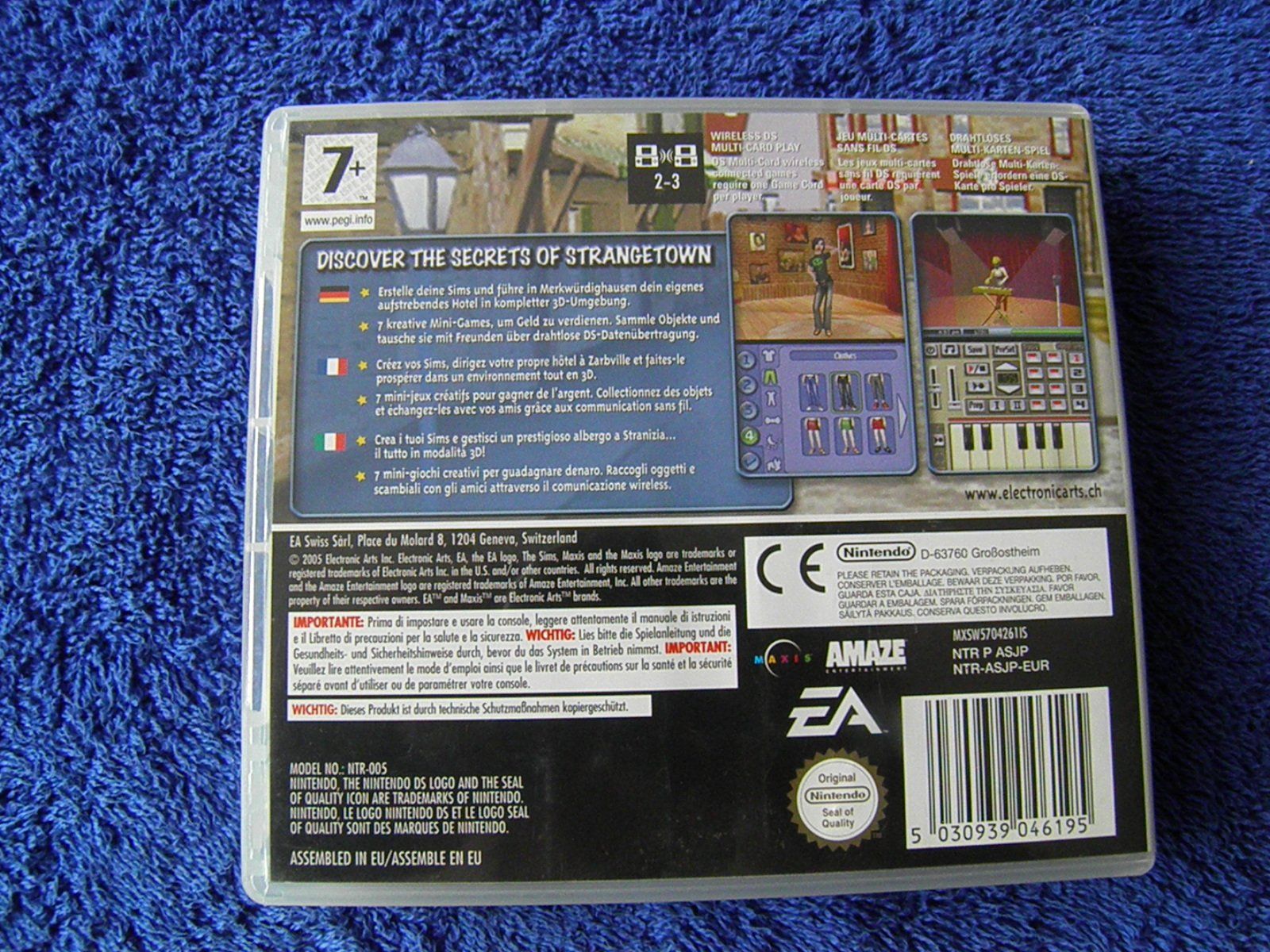 Nintendo Giochi: Sims 2 , Nintendo DS – Usato da Triesen FL venduto da Trigon 1