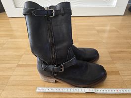 Liebeskind Lederstiefel Gr. 40 Schwarz Winterschuhe