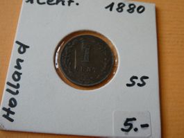 Niederlande 1880, 1 Cent