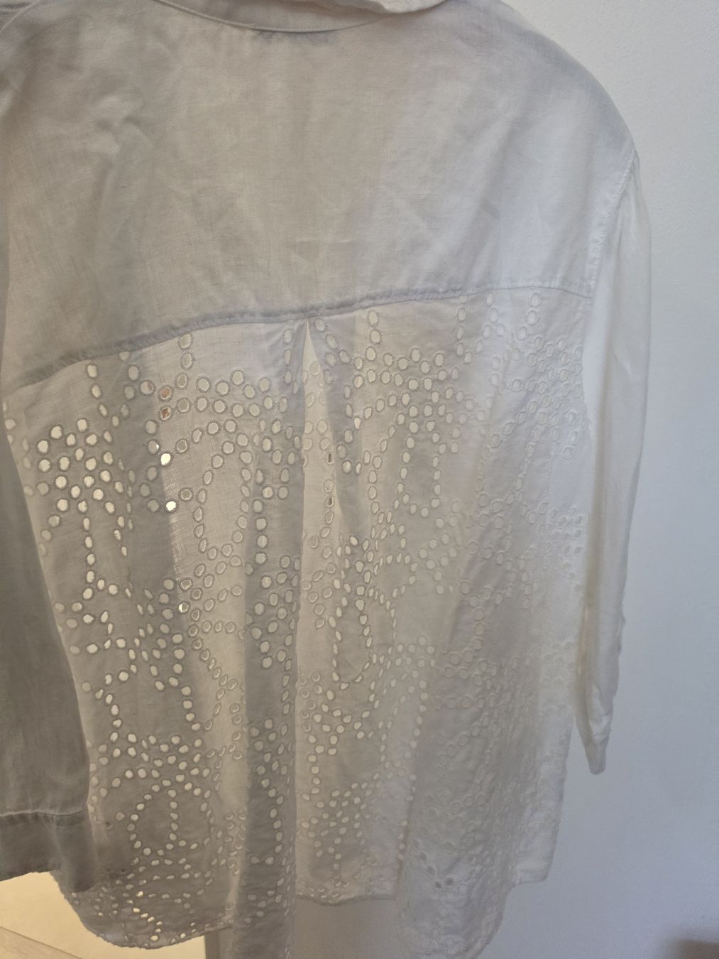 Rosso35 Camicette: Rosso35 Bluse weiss – Nuovo (secondo la descrizione) da Berg TG venduto da lisboa.sky 1