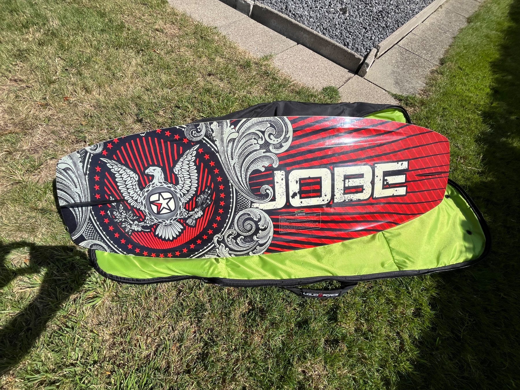 Surfboards & Schwimmbrette: Wakeboard inklusive Liquid Force Tasche Neuwertig – Neu (gemäss Beschreibung) aus Ehrendingen von Frizli 5
