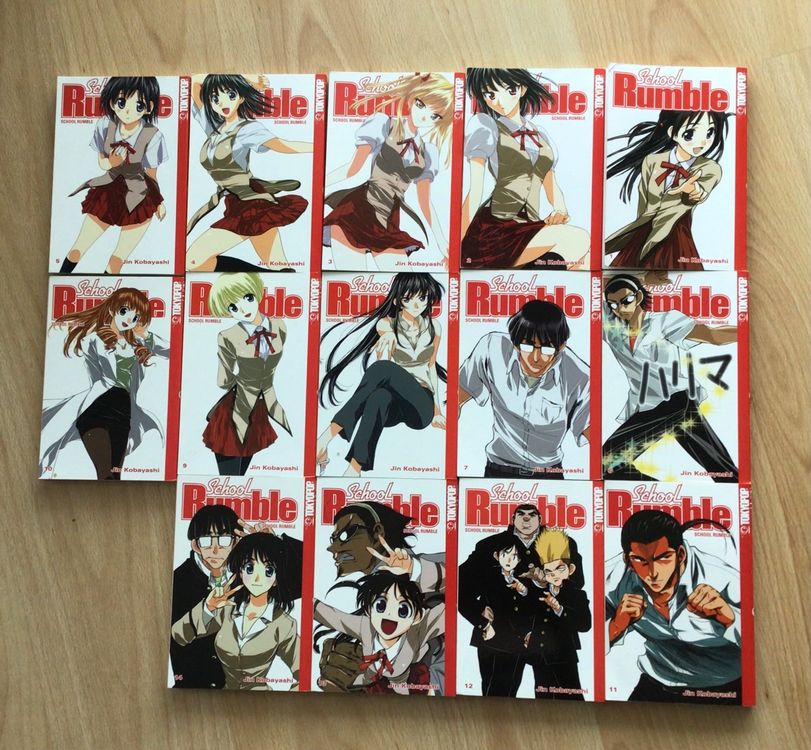 School Rumble Manga - Sammlung Band 1-14 (Gebraucht) in Toffen für CHF ...
