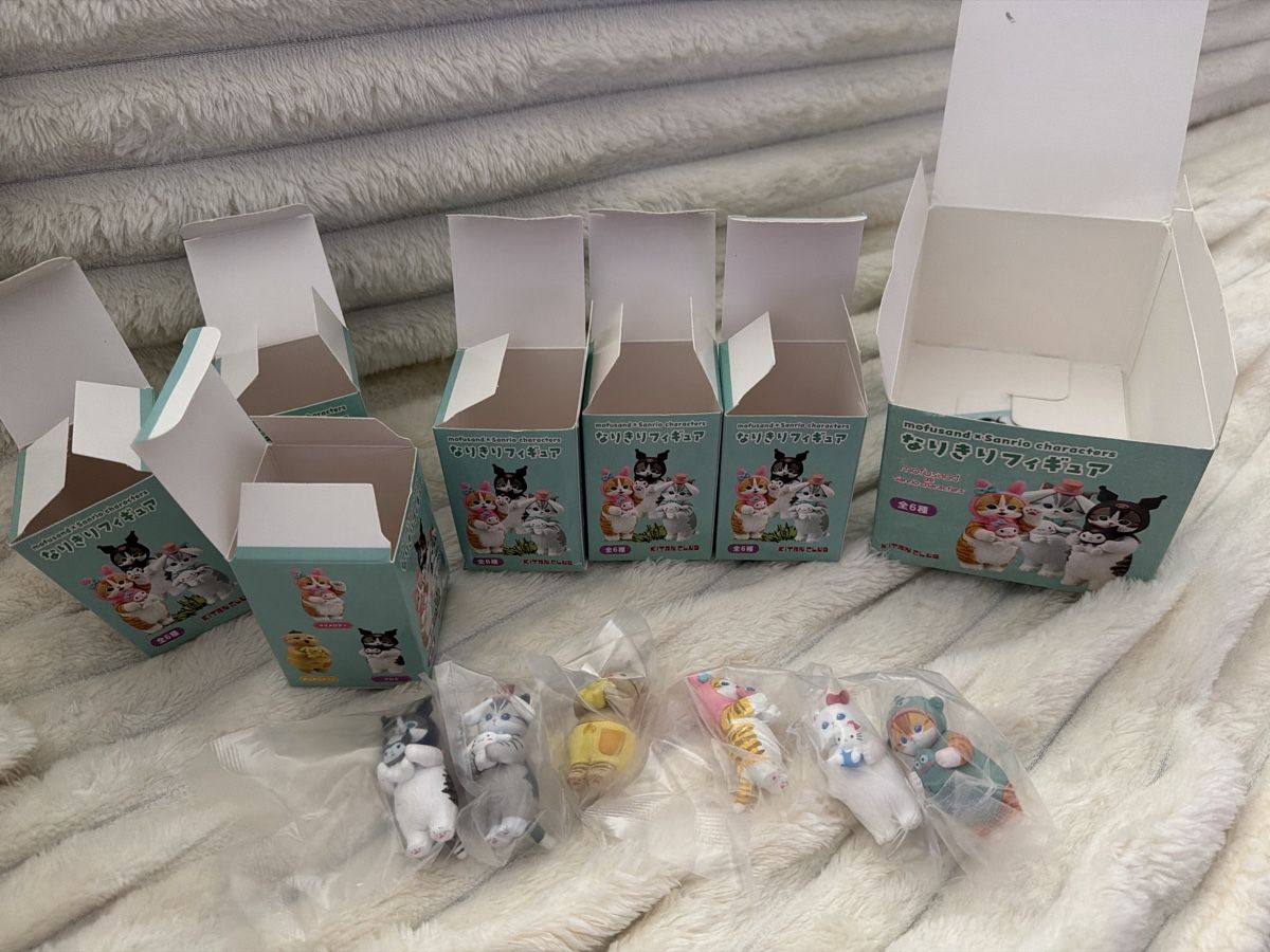 Figuren: Mofusand Sanrio Characters Figurines Chat neuf – Neu und originalverpackt aus Genève von Soso68
