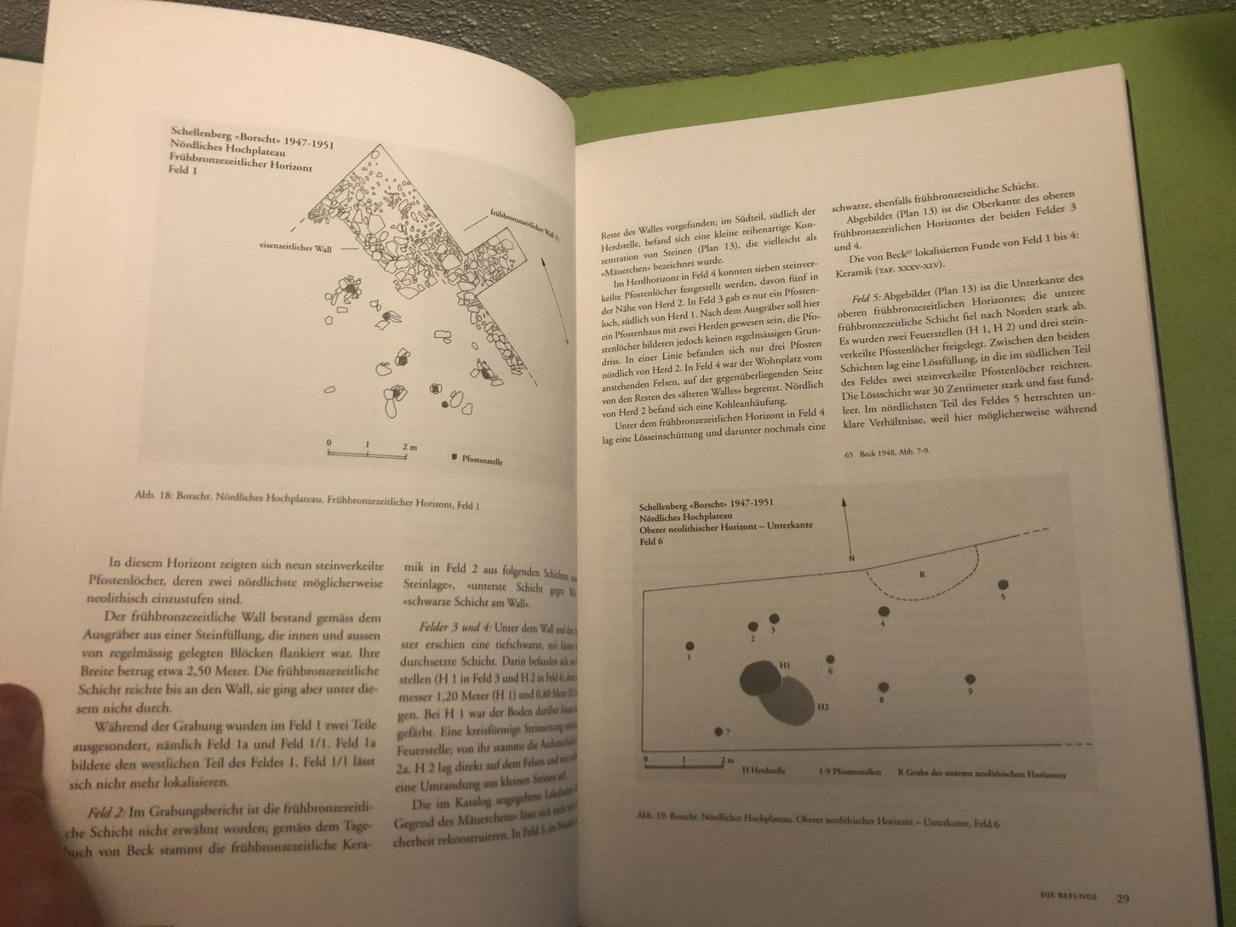 Libri: M. Maczynska: Schellenberg-Borscht. Prähist. Siedlung FL – Usato da Zürich venduto da allp 5