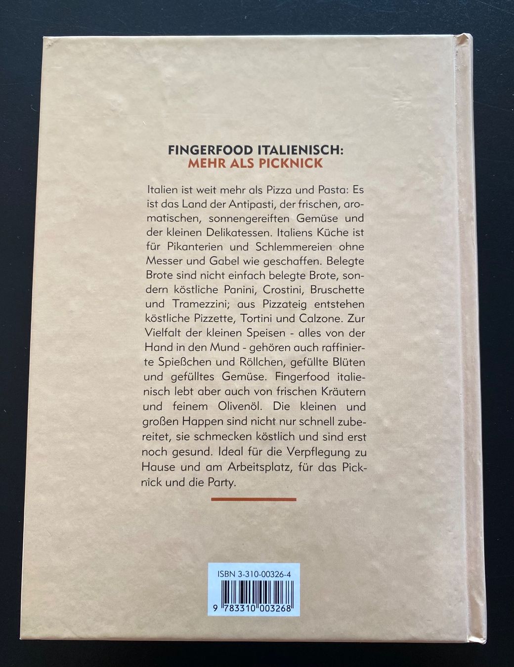 Libri: FINGERFOOD ITALIENISCH – Usato da Nussbaumen AG venduto da schuba2000 1
