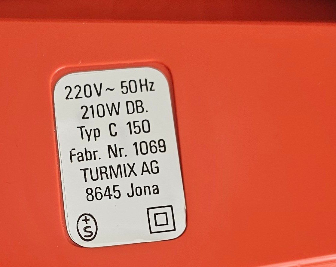 Turmix Elettrodomestici da cucina: **TURMIX 150** Profi Handmixer / 210 Watt – Usato da Bronschhofen venduto da Xena37 3