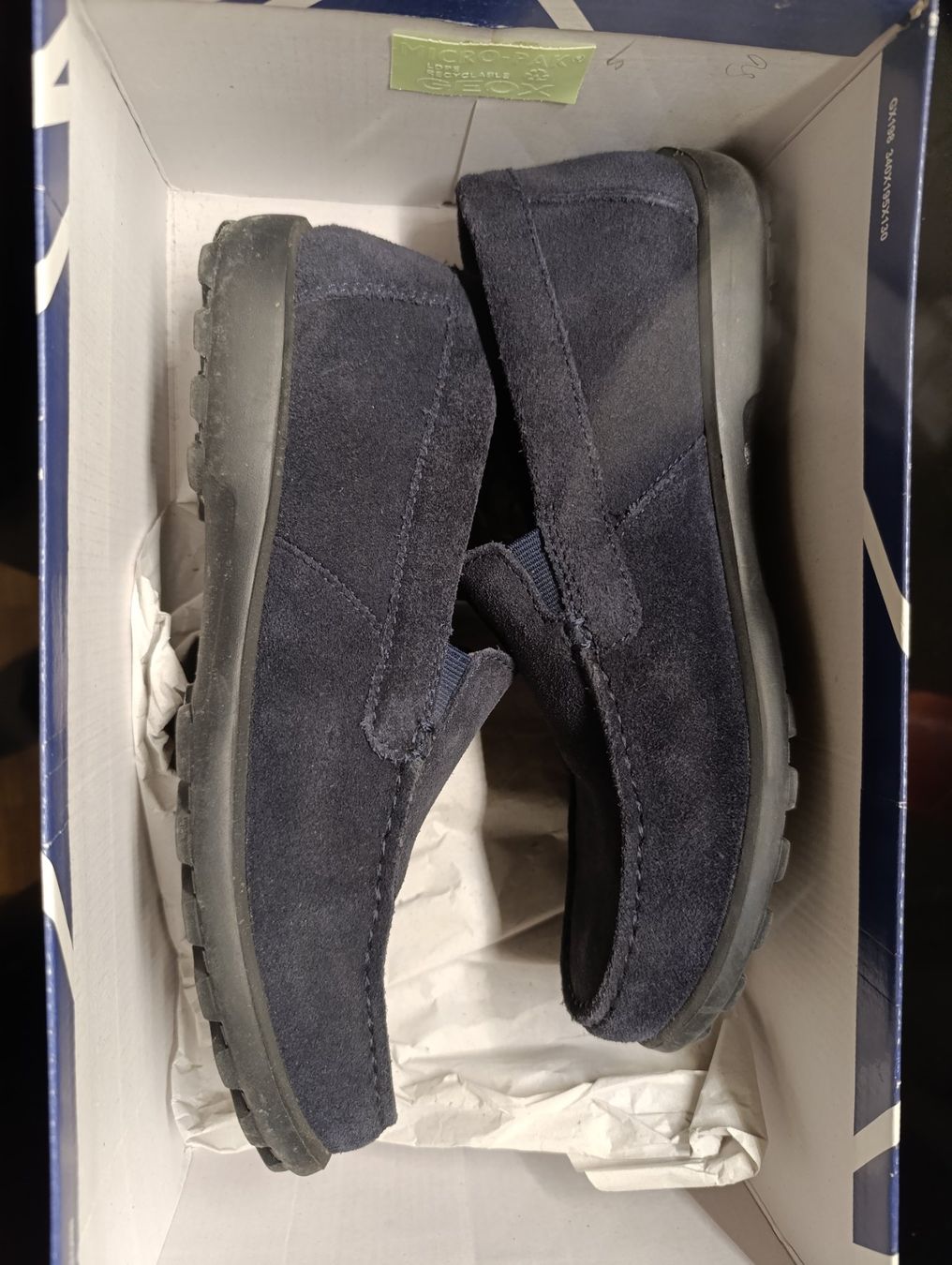 Scarpe da uomo: Geox Herren Slipper Mokassins Wildlede – Nuovo (secondo la descrizione) da Wädenswil venduto da ElGaddi 2
