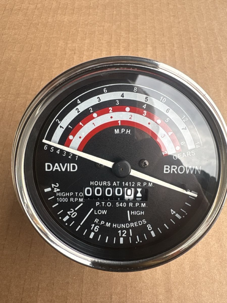 Tracteurs: David Brown Tachometer – Neuf avec emballage d'origine à Hendschiken par unita2000