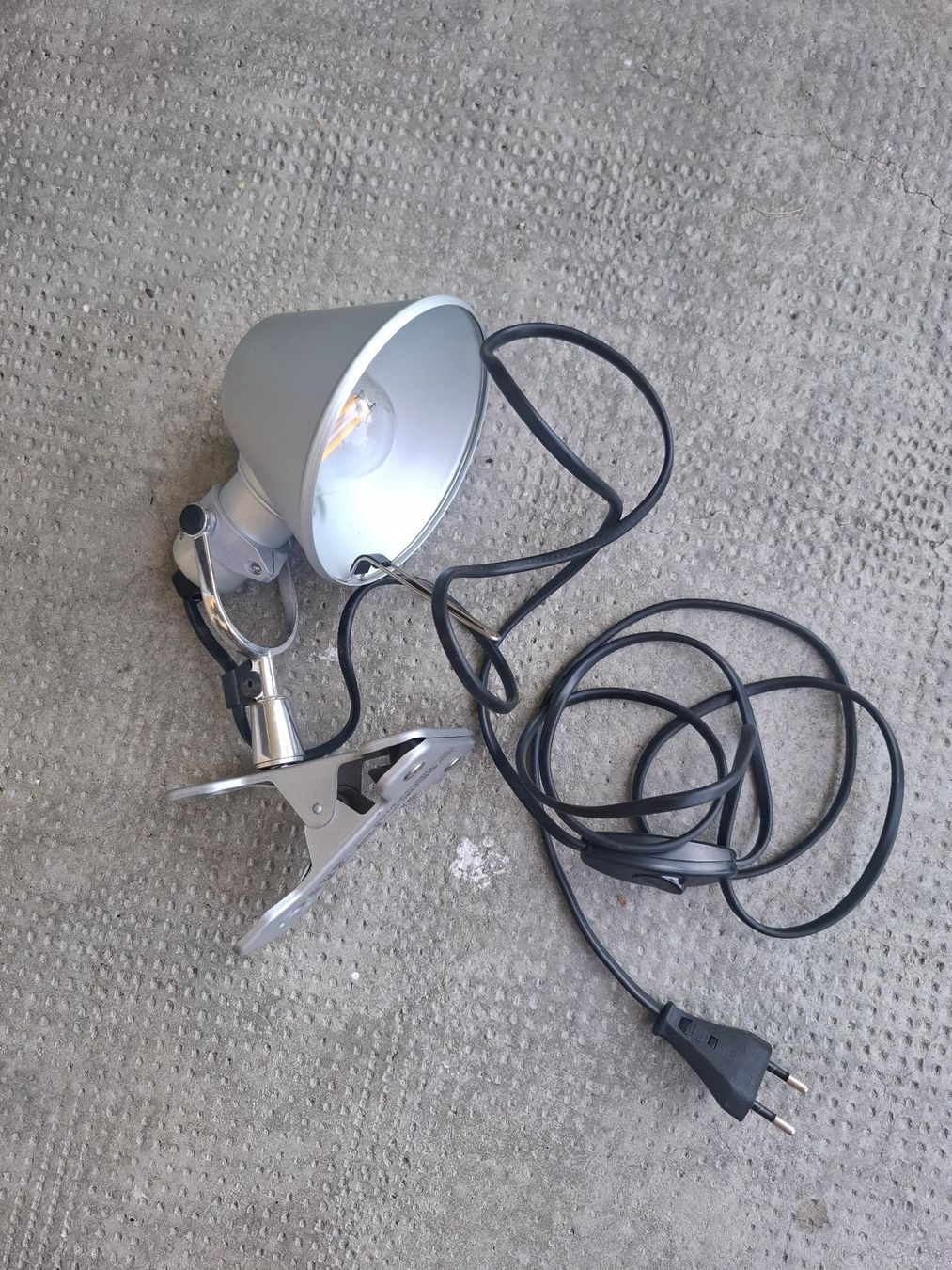 Artemide Lampes: Artemide Tolomeo Micro/Pinza (Grau) – D'occasion à Basel par gillussiuss