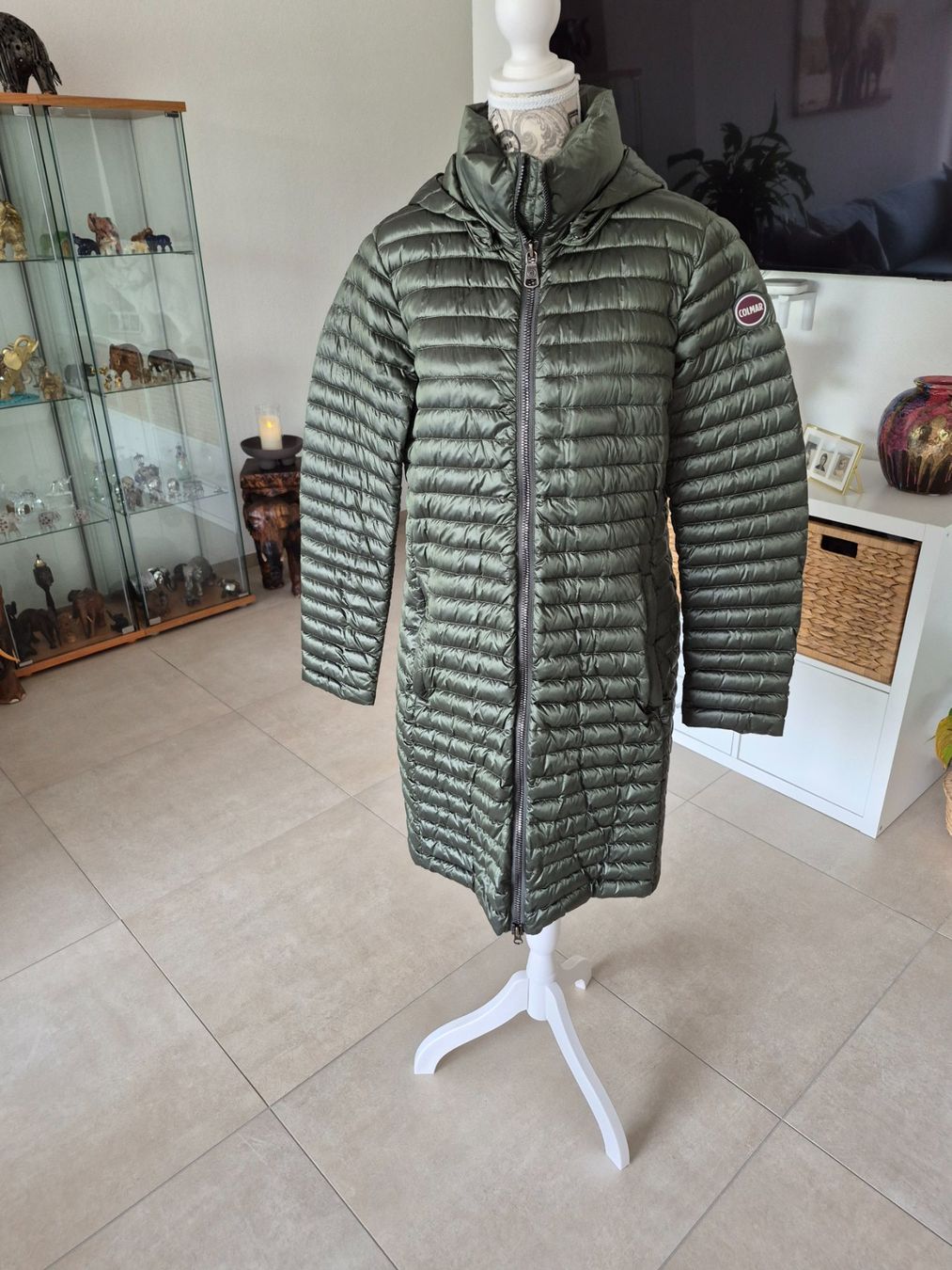 Jacken: Doudoune Colmar originale, taille L, couleur olive – Gebraucht aus St-Oyens von nadialou