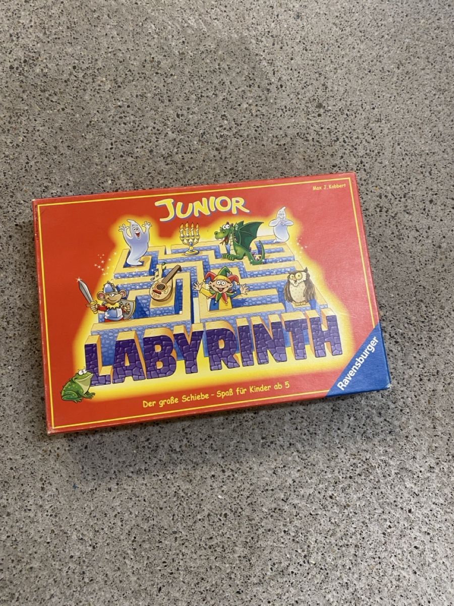 Ravensburger Giochi: Ravensburger Junior Labyrinth Brettspiel – Usato da Zürich venduto da honey-k