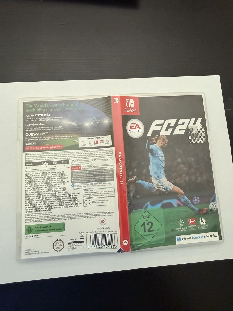 Nintendo Jeux: FC 24 Nintendo Switch Spiel neu originalverpackt – D'occasion à Grabs par JEbenhoch 1