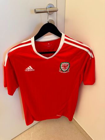 Originales Wales-Trikot 2014/2015, Ramsey Nr. 10, Größe M