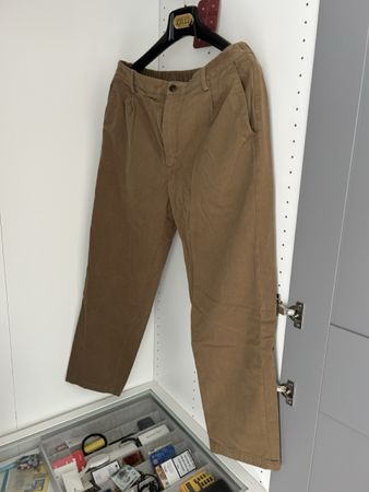 Chinos Hose Zara, Herren Grösse L Braun